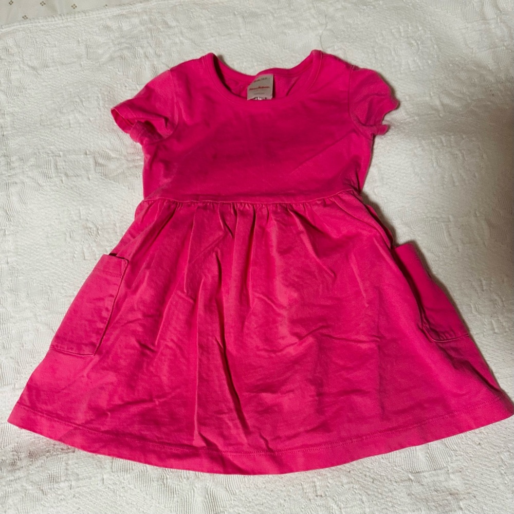 Bright Pink Kids Dress